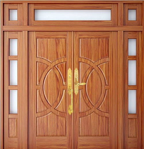khóa cửa đại sảnh cửa gỗ