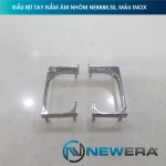 Đầu bịt tay nắm âm màu inox trắng sang trọng NE8888.SS