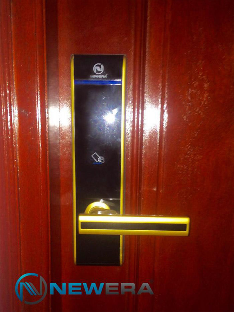 Mẫu khóa cửa thẻ từ NewEra tại Nhà Khách A1 -Văn Phòng UBND tỉnh Lạng Sơn