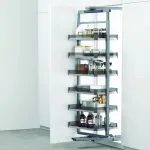 Tủ đồ khô NewEra cánh kéo dạng xoay 6 tầng 6 rổ NE766.400