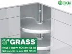 Mâm xoay toàn phần Grass 350mm cao cấp Quaturis 75 Grass ET29