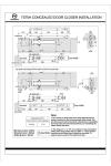 Tay co thủy lực NewEra tải trọng 70-85kg lắp âm trần TS70N 7