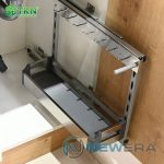 Giá để nước rửa chén, lót nồi, chất liệu inox hộp 304, rộng 250mm NE355.250ER 6