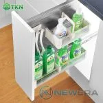 Ngăn để nước rửa chén, dụng cụ lau chùi inox 304 NE555.200