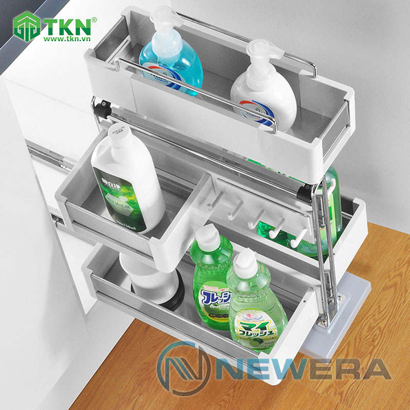 Khay để nước rửa chén, dụng cụ lau chùi Newera tủ bếp NE555.350 3