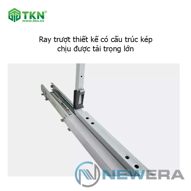 Tủ đồ khô NewEra cánh kéo inox hộp 304 6 tầng 6 rổ NE566.400 7