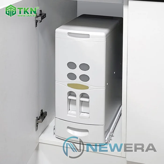 Thùng gạo NewEra dung tích 18kg NE0202E 6