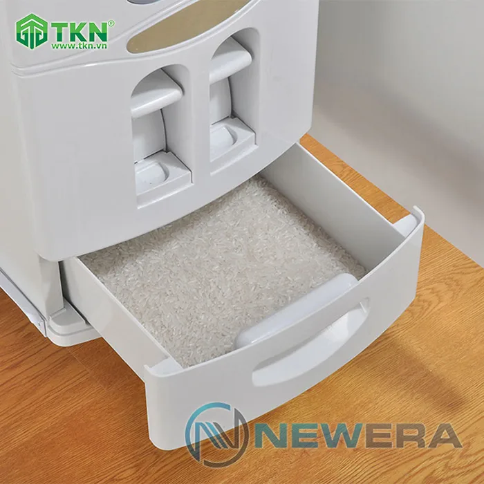 Thùng gạo NewEra dung tích 18kg NE0202E 5