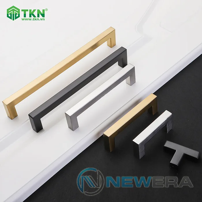 Tay nắm tủ hợp kim kẽm NE2008.128SN 9