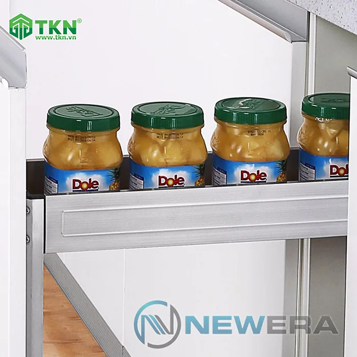 Giá dao thớt chai lọ inox hộp 200mm NE355.200 – NewEra 2