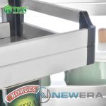 Giá góc tủ bếp liên hoàn NewEra inox hộp 304 NE455.900ML 5