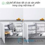 Kệ góc xoay liên hoàn NewEra inox 304 – Mã NE555.900CL 5