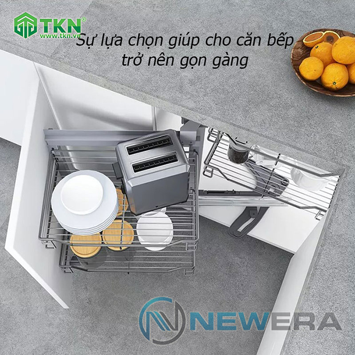 NewEra NE555.900CL giúp căn bếp trở nên gọn gàng hơn