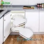 Mâm xoay hình lá mở 1/2 đáy melamine NE655.900CL NewEra