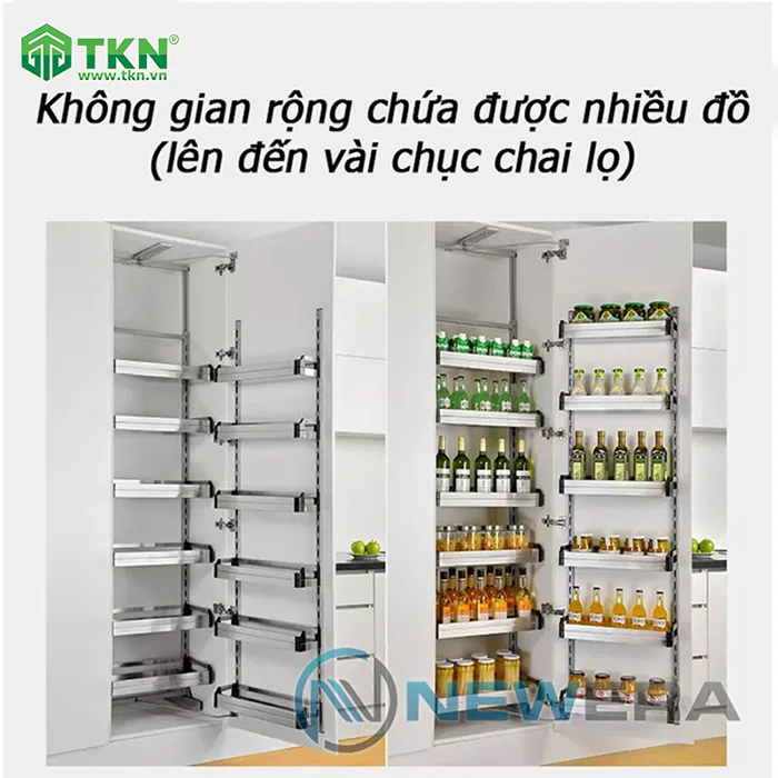 Newera NE040645M có không gian rộng rãi