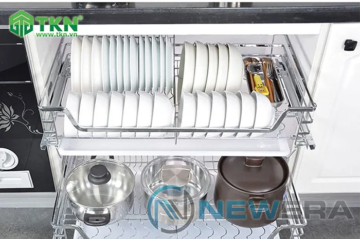 Ngăn kéo bát đĩa Newera NE277.700 không gian rộng