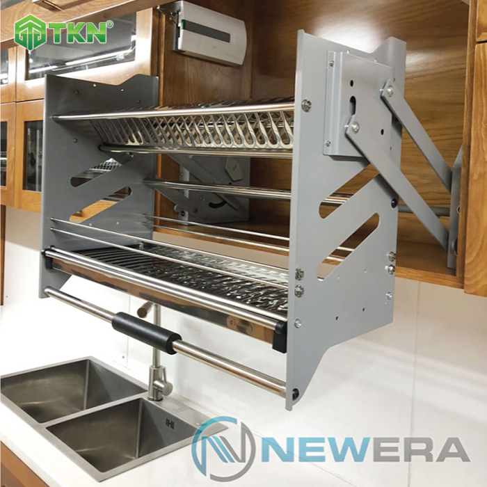 Kệ bát đĩa di động Newera NE355.800 trong tủ bếp