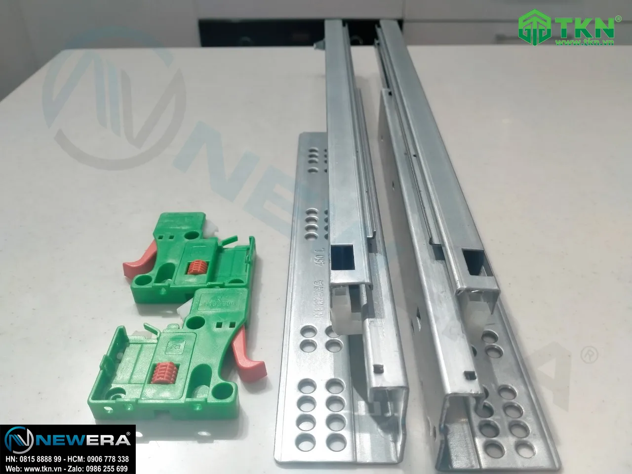 Ray trượt âm NewEra mở toàn phần, 300mm NE399.300 3