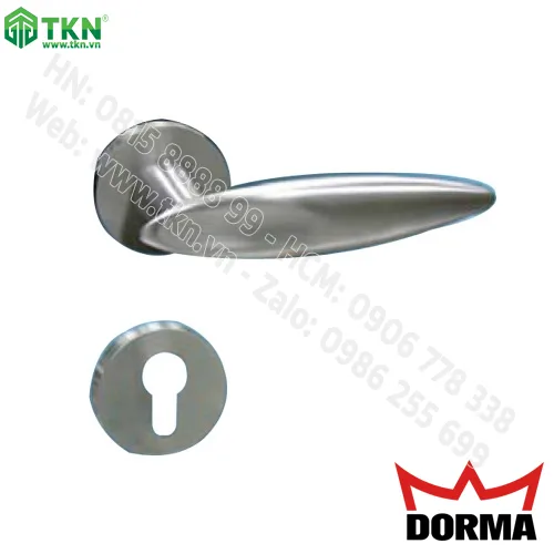 Tay gạt khóa cửa Dorma inox 304 dài 131mm SH814
