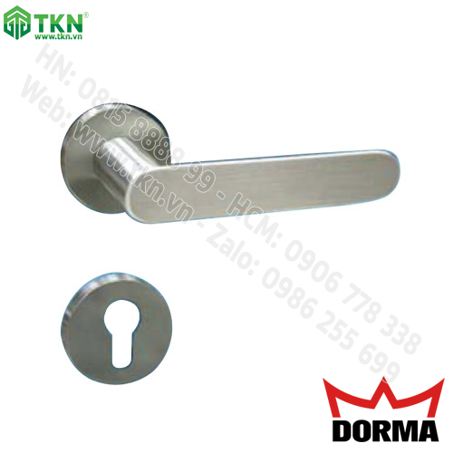 Tay gạt khóa cửa Dorma inox 304 dài 122mm SH816