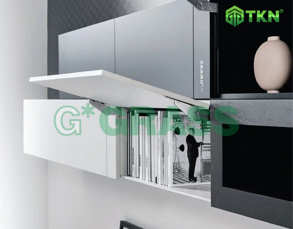 Tay nâng Grass giảm chấn 200-550mm 2T-Slim 2