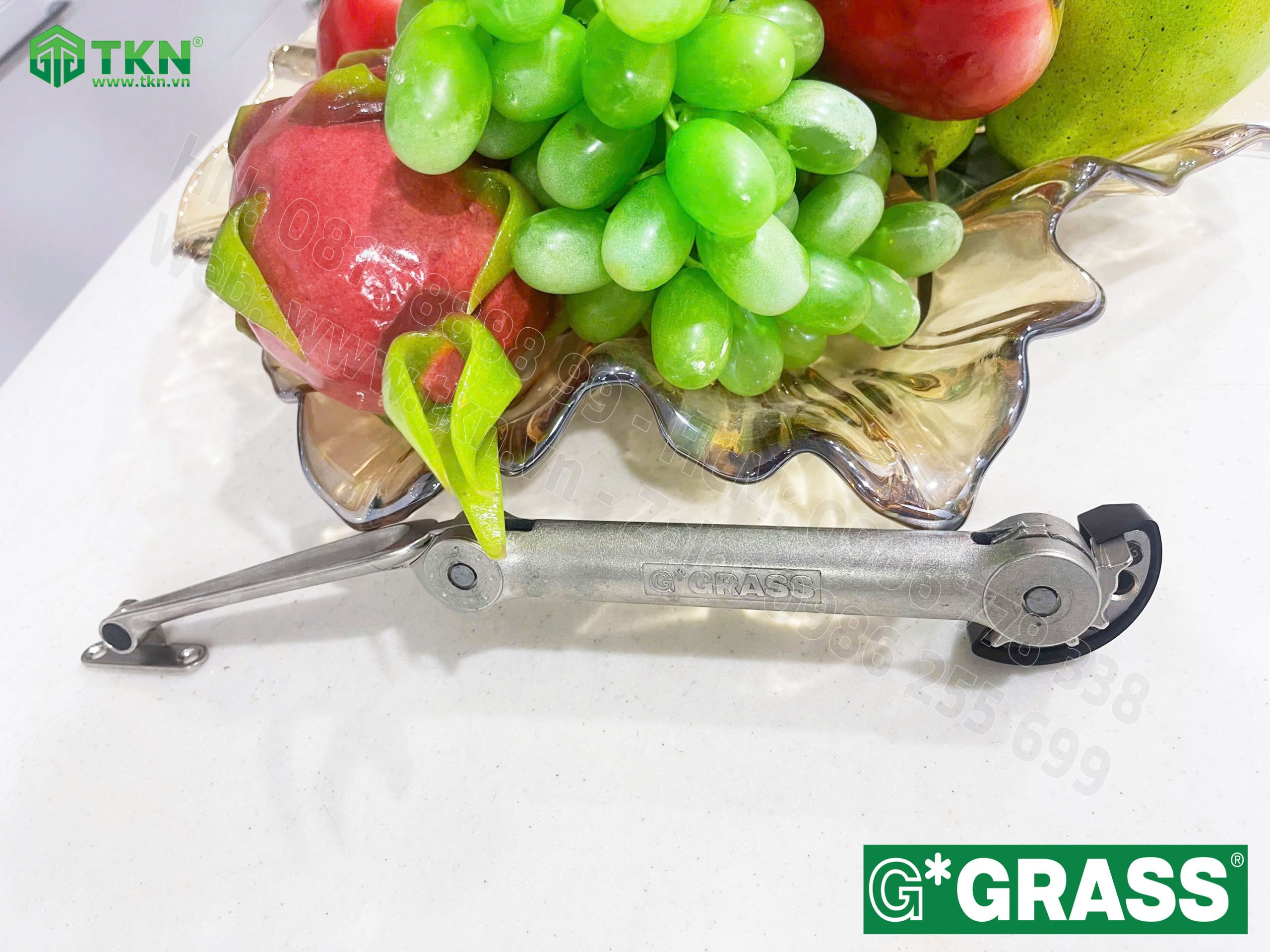 Tay nâng Grass giảm chấn 300-500mm T-105 9