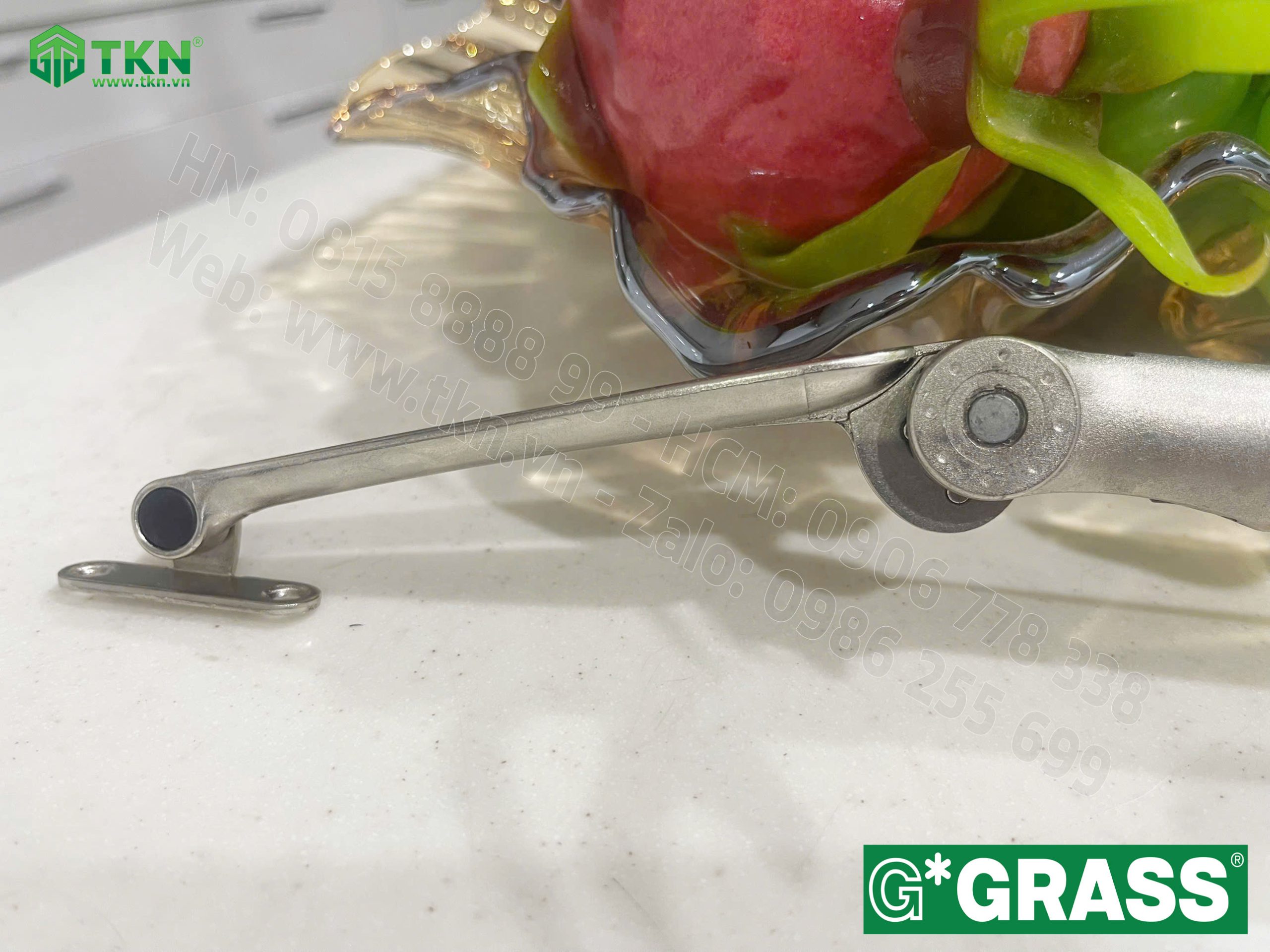 Tay nâng Grass giảm chấn 300-500mm T-105 17