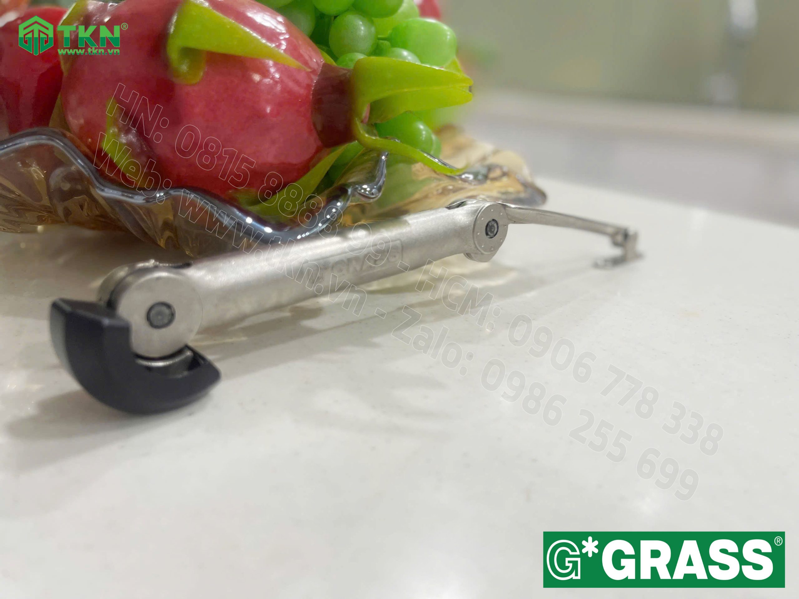 Tay nâng Grass giảm chấn 300-500mm T-105 12
