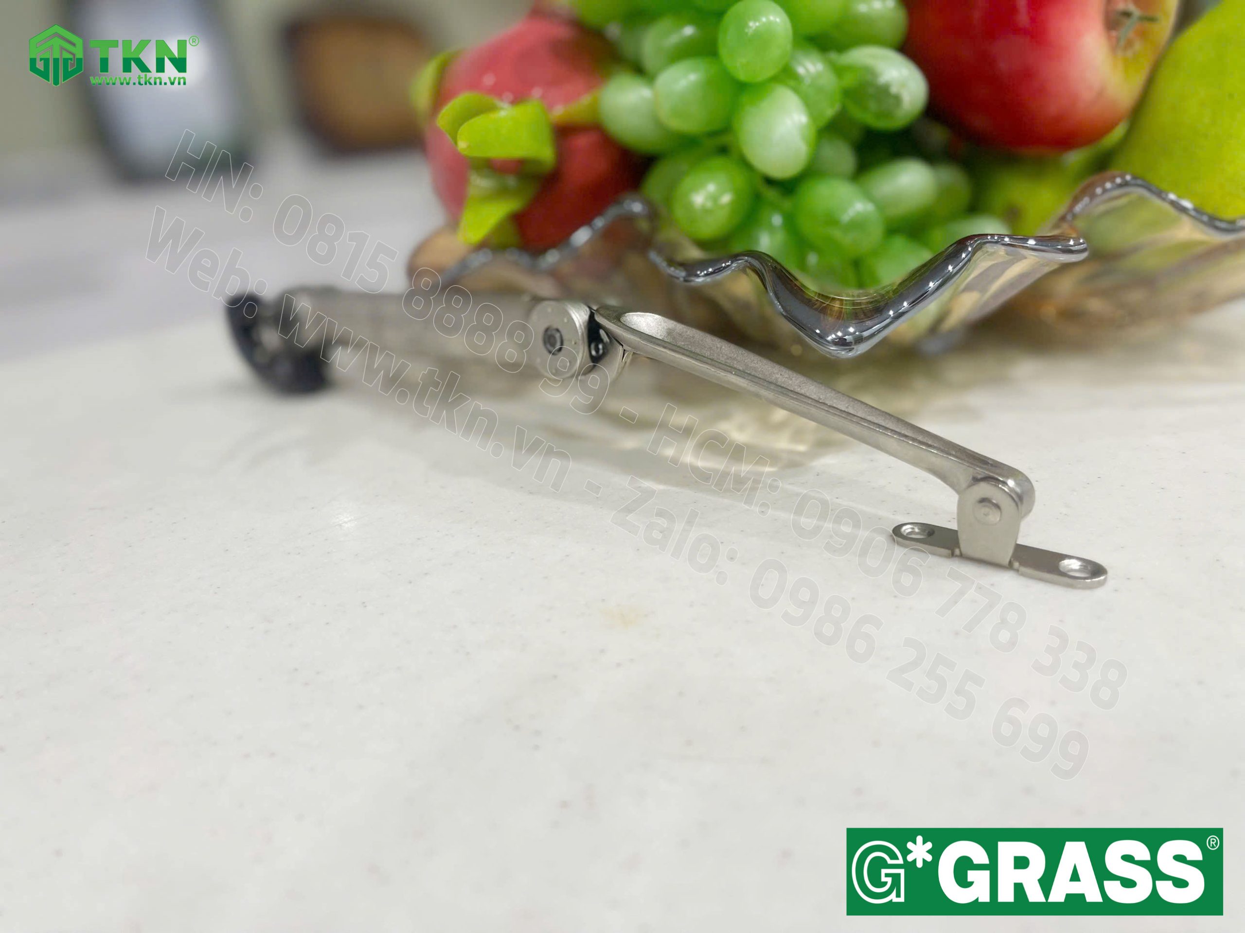 Tay nâng Grass giảm chấn 300-500mm T-105 10