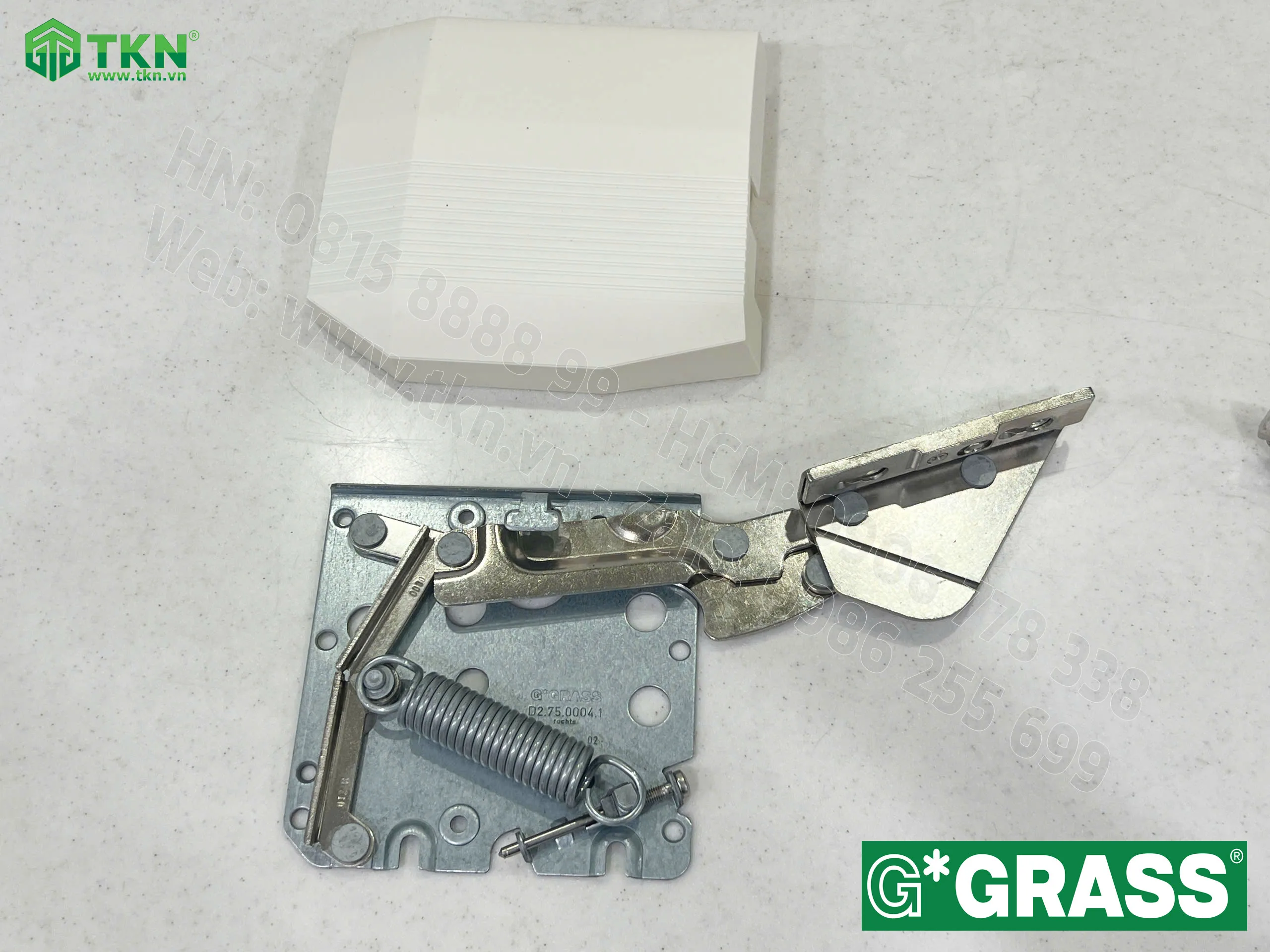 Tay nâng Grass giảm chấn 300-600mm T-70 12