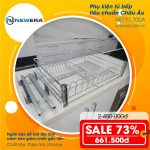 Ngăn kéo để bát đĩa nan cánh kéo giảm chấn gắn liền NE177.700A