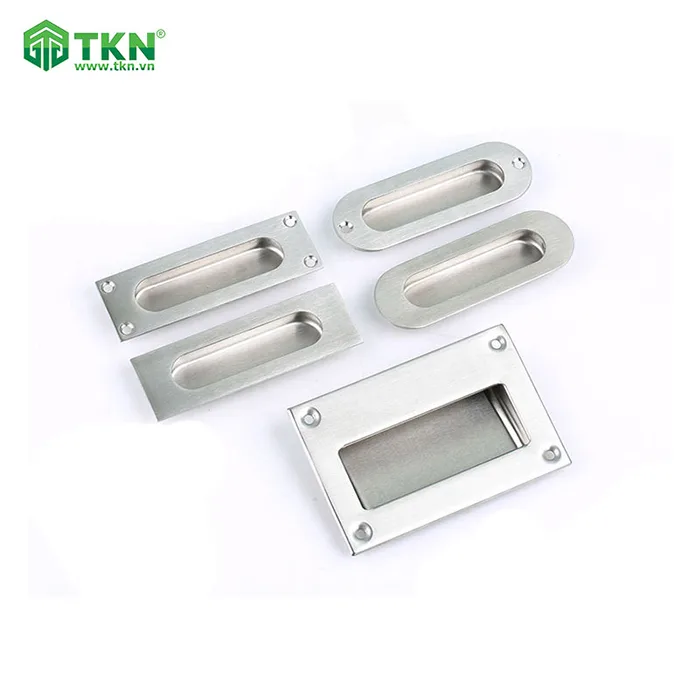 Tay nắm âm hợp kim thép màu inox mờ YFP-020 4