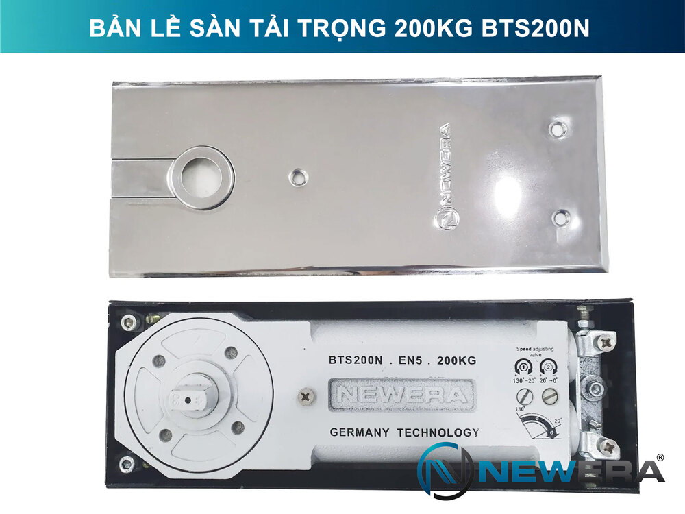 Bản lề sàn NewEra tải trọng 200kg BTS200N