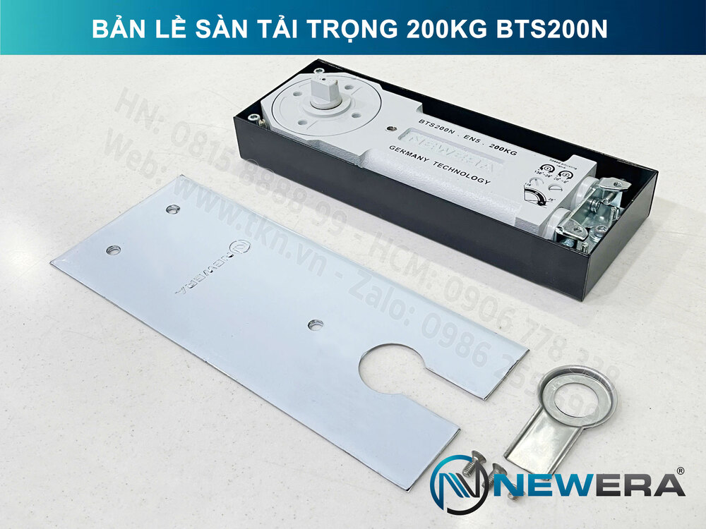 Bản lề sàn NewEra tải trọng 200kg BTS200N 1