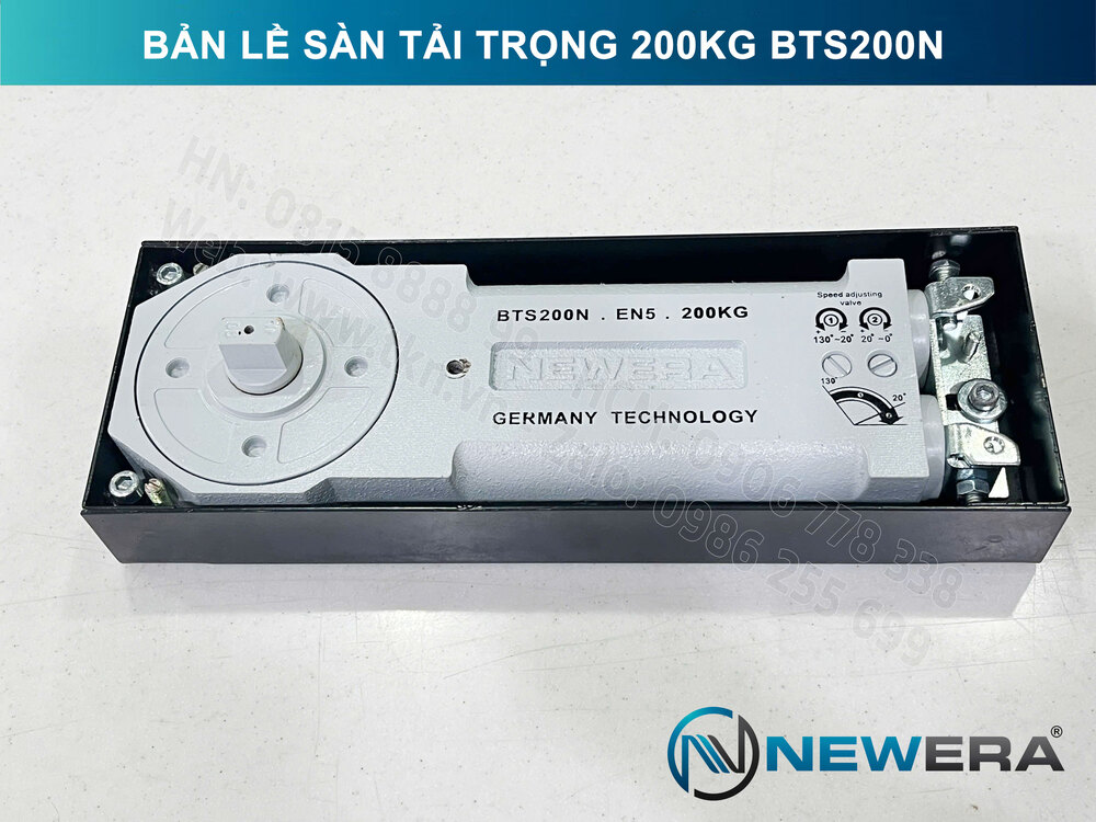 Bản lề sàn NewEra tải trọng 200kg BTS200N 3