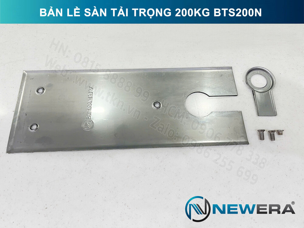 Bản lề sàn NewEra tải trọng 200kg BTS200N 6