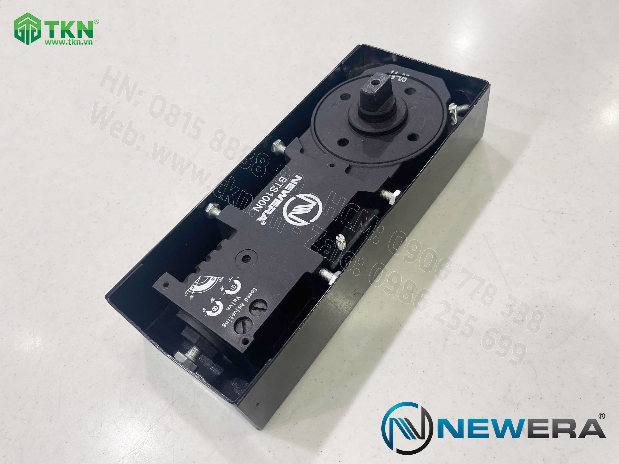Bản lề sàn NewEra tải trọng 100kg BTS100N 6