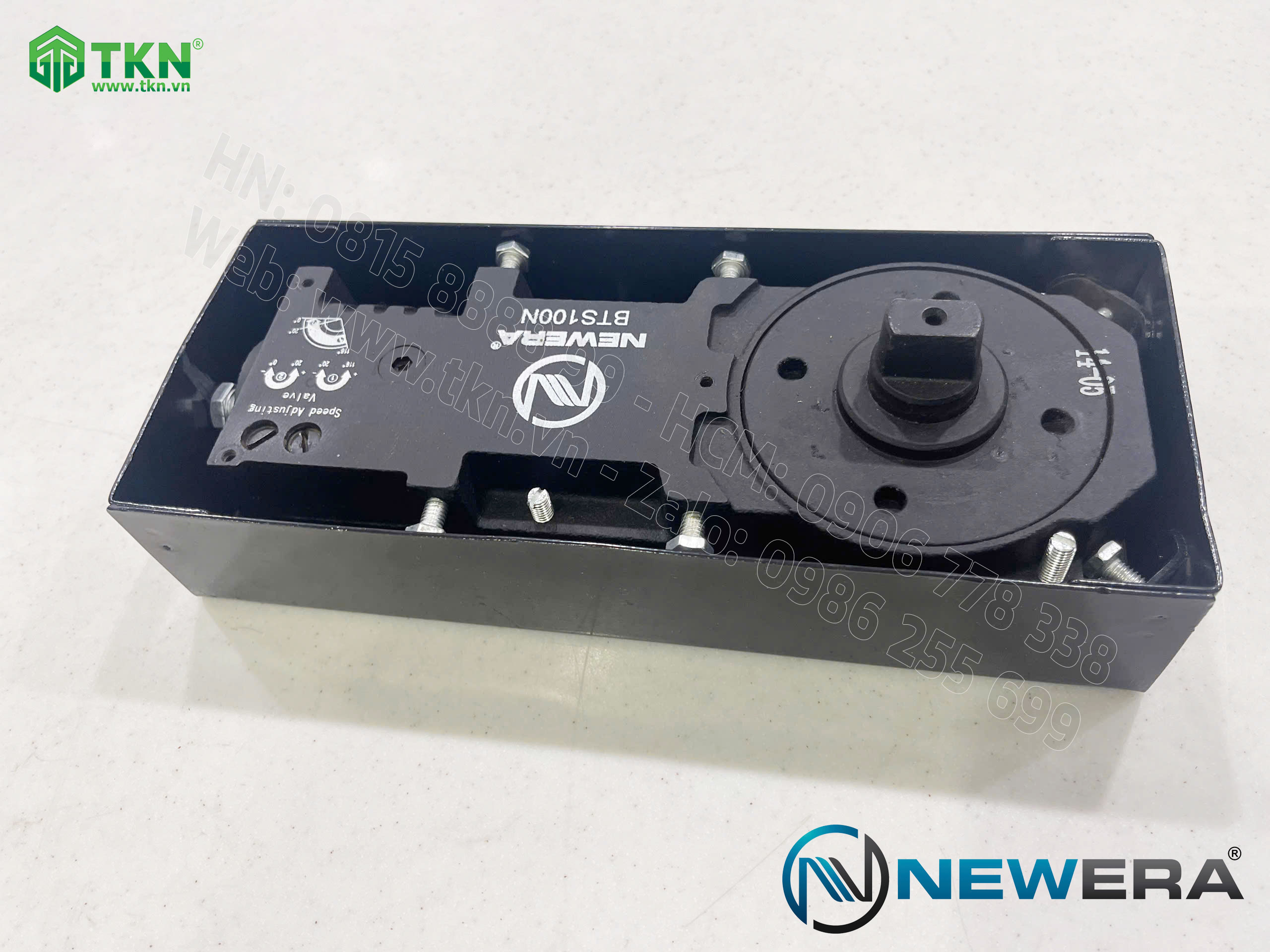 Bản lề sàn NewEra tải trọng 100kg BTS100N 12