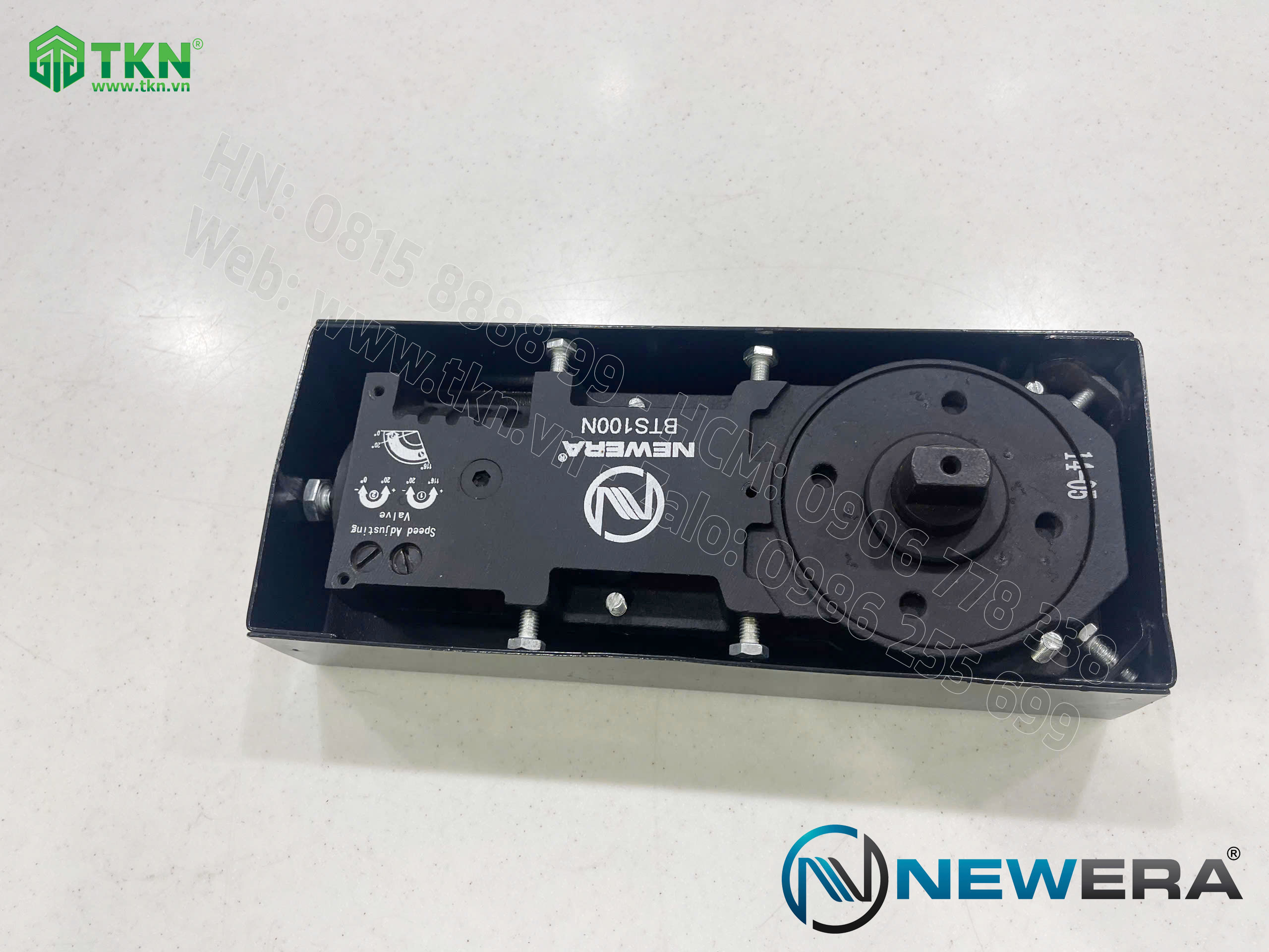 Bản lề sàn NewEra tải trọng 100kg BTS100N 9
