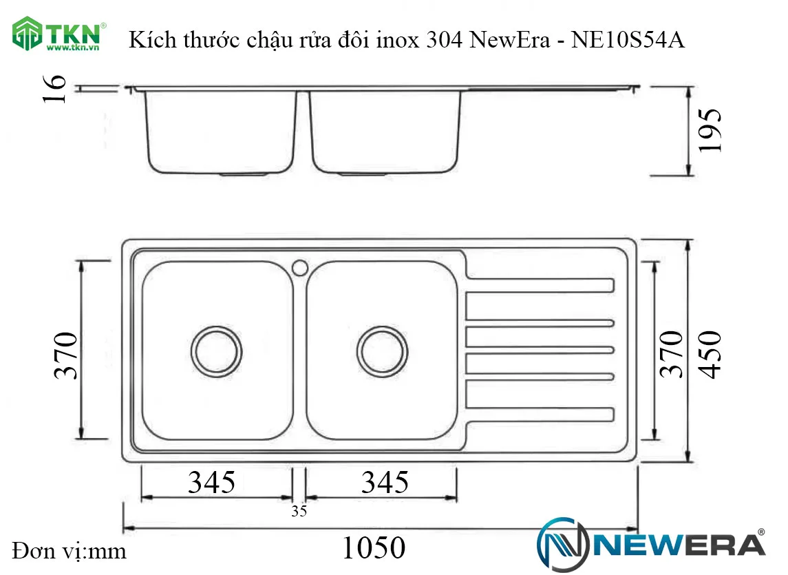 ban ve kich thuoc ne10s54a