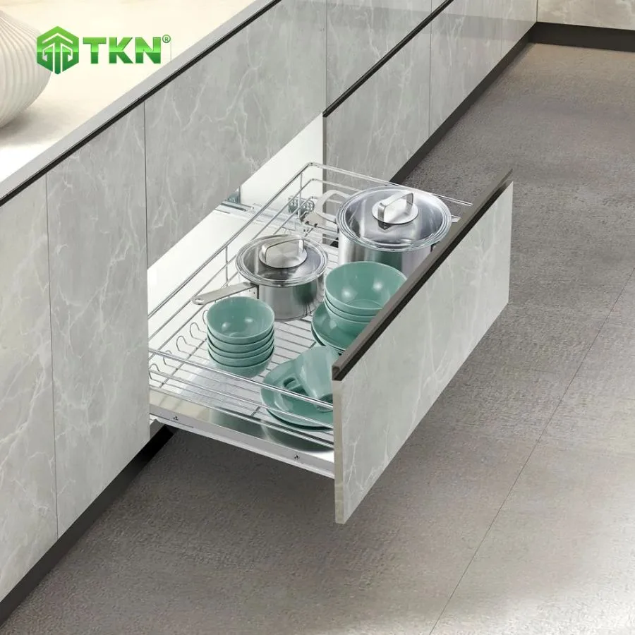 Giá để xoong nồi NewEra 900mm thép mạ Chrome NE166.900A 1