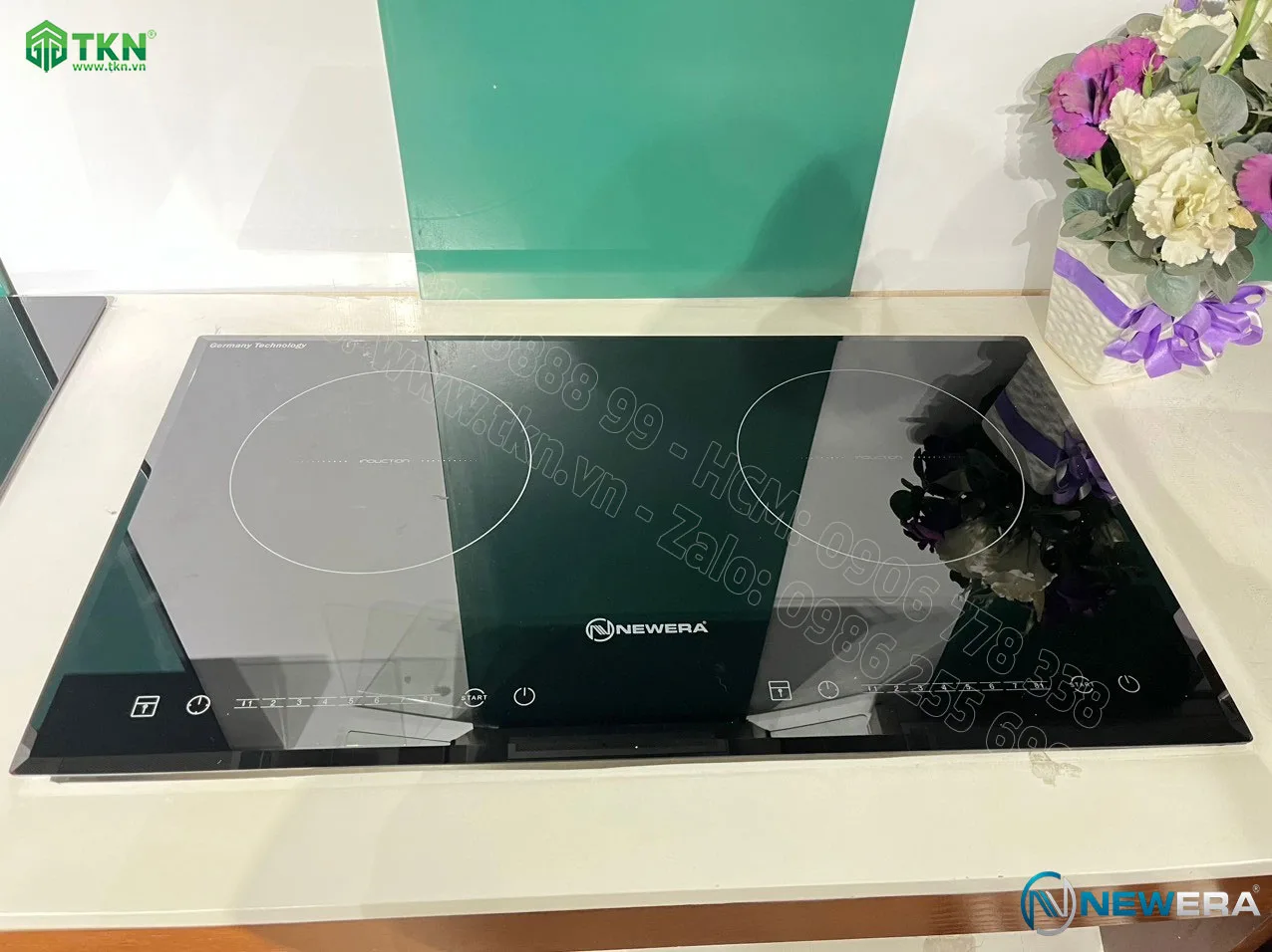 Bếp điện từ đôi NewEra NE80C2V 4