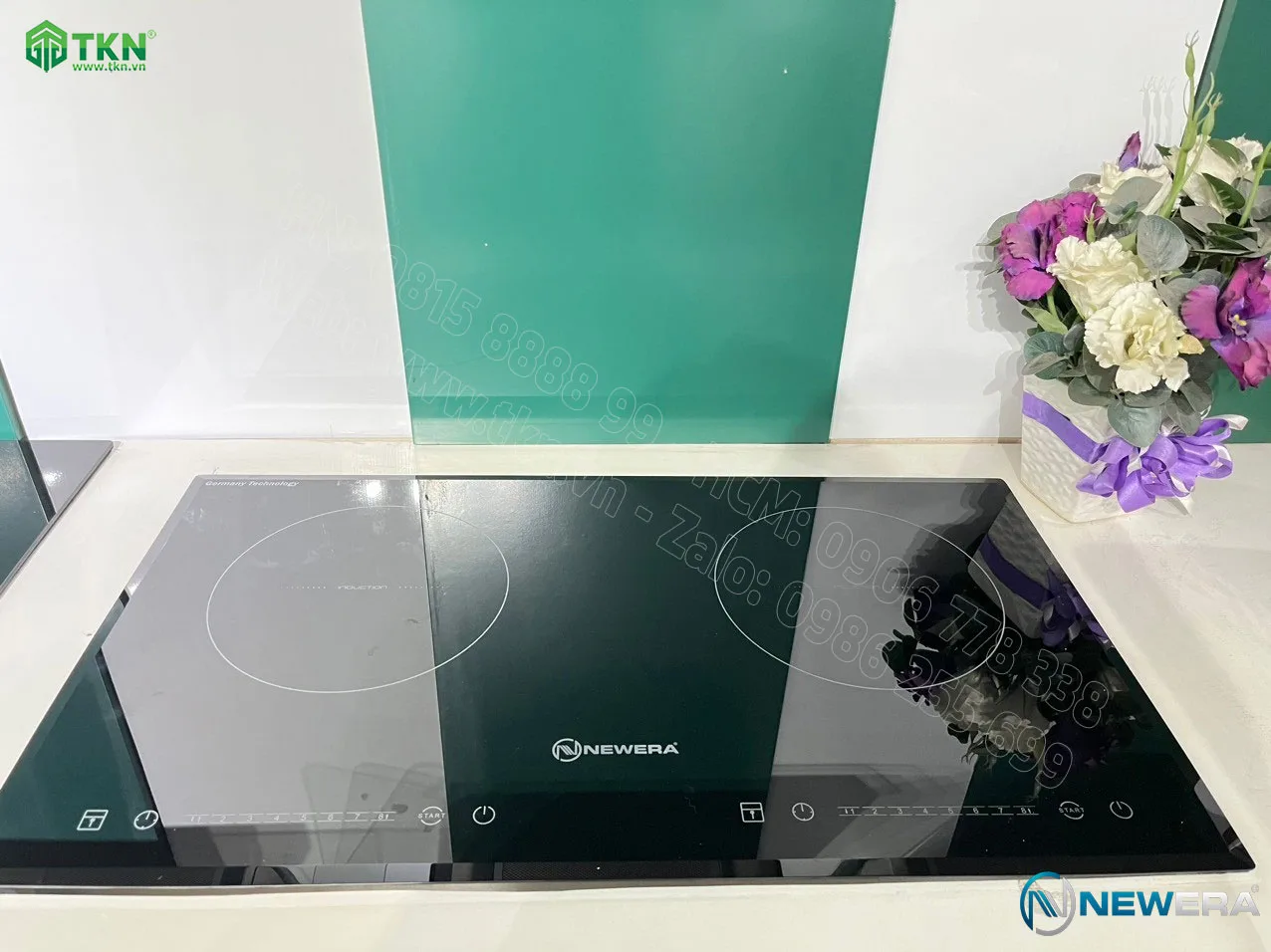 Bếp điện từ đôi NewEra NE80C2V 5