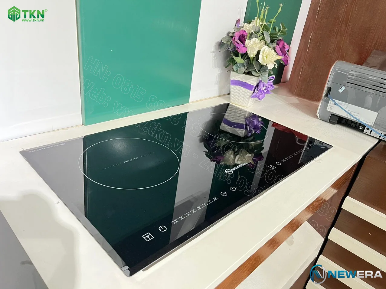 Bếp điện từ đôi NewEra NE80C2V 9