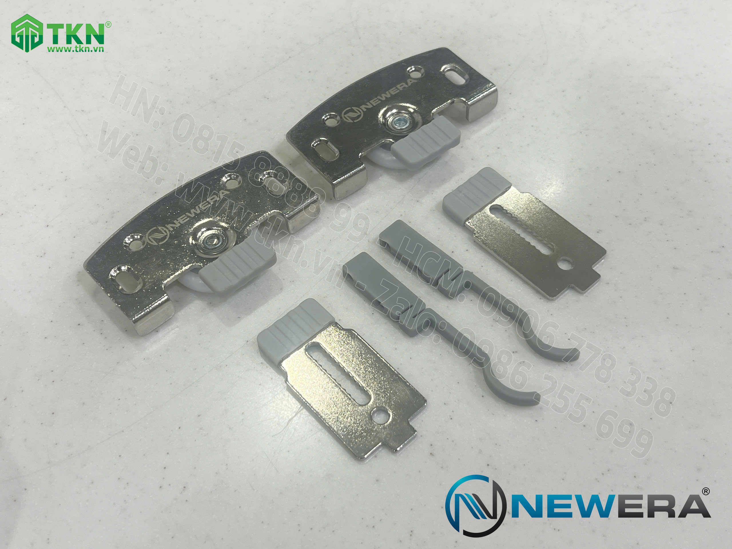 Phụ kiện cửa lùa cánh lọt khuôn NewEra tải trọng 30kg NE453UB 4