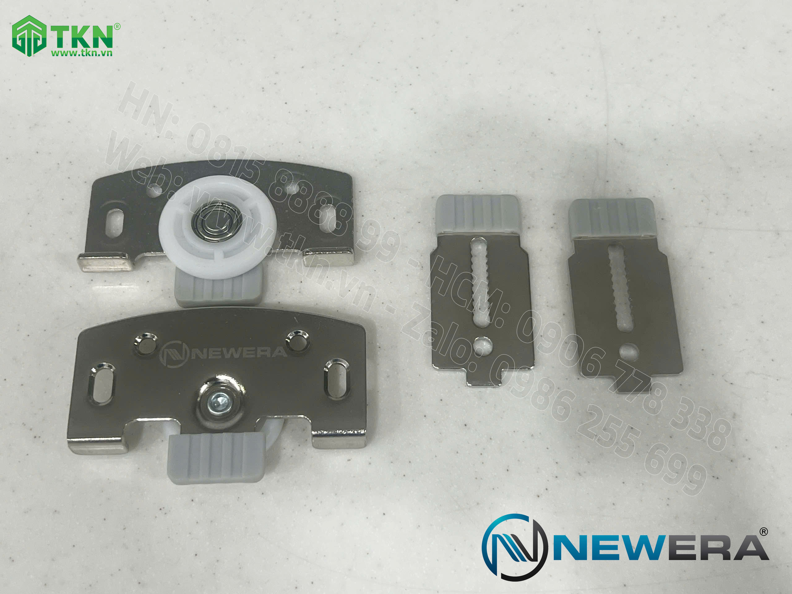 Phụ kiện cửa lùa cánh lọt khuôn NewEra tải trọng 30kg NE453UB 6