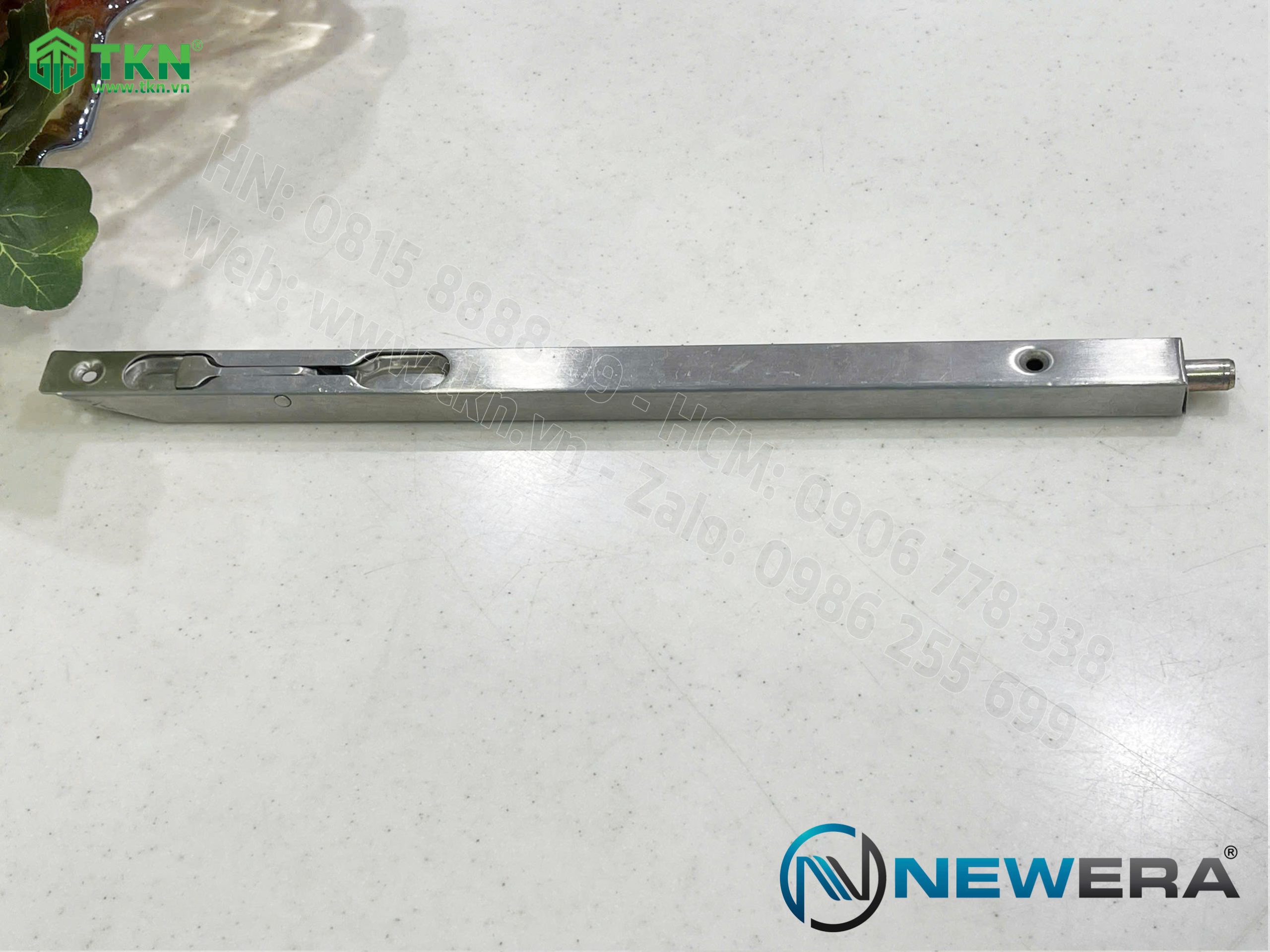Chốt âm cửa NewEra inox 304 dài 200mm NE004DQ200 10