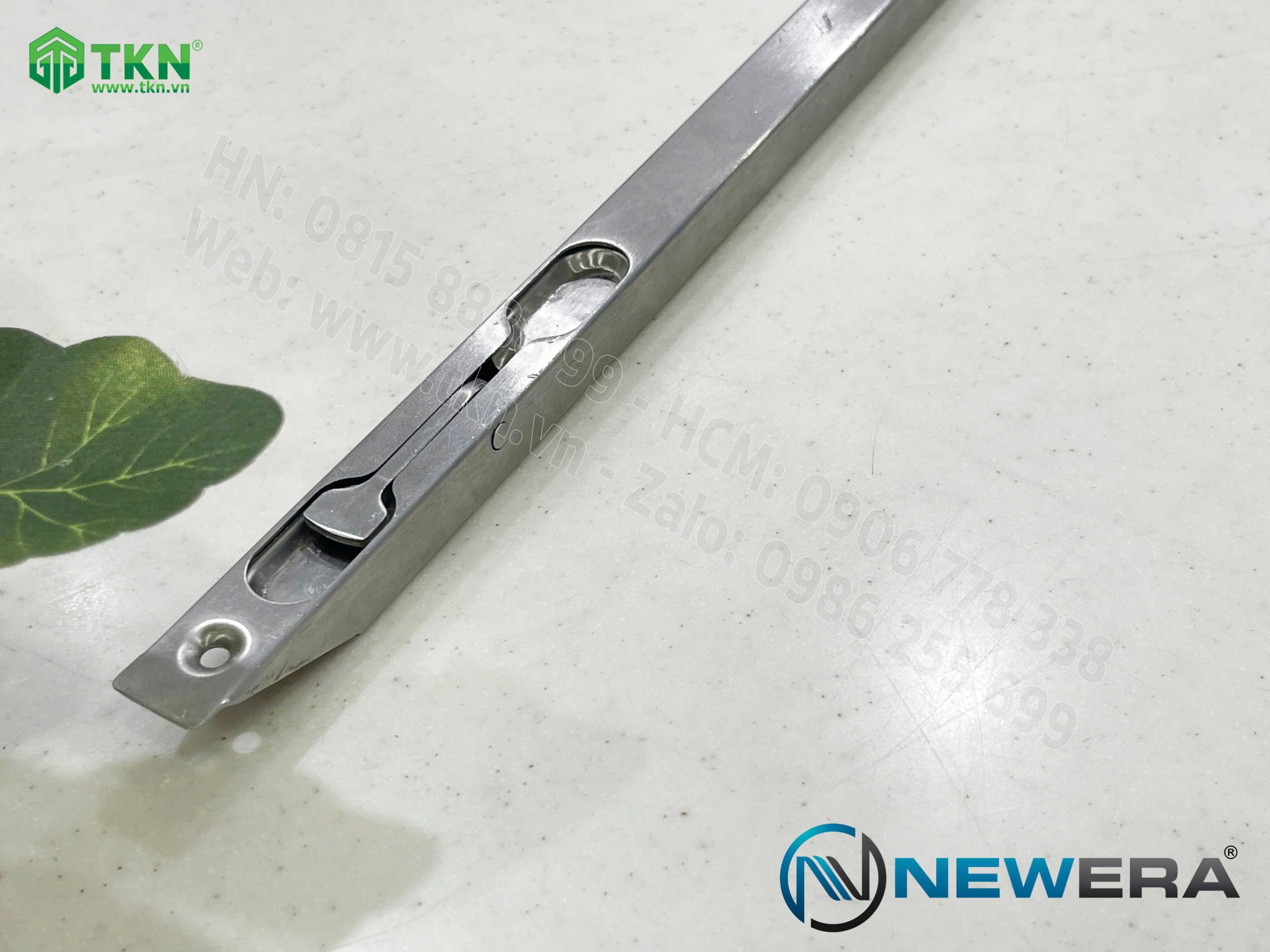 Chốt âm cửa NewEra inox 304 dài 200mm NE004DQ200 11