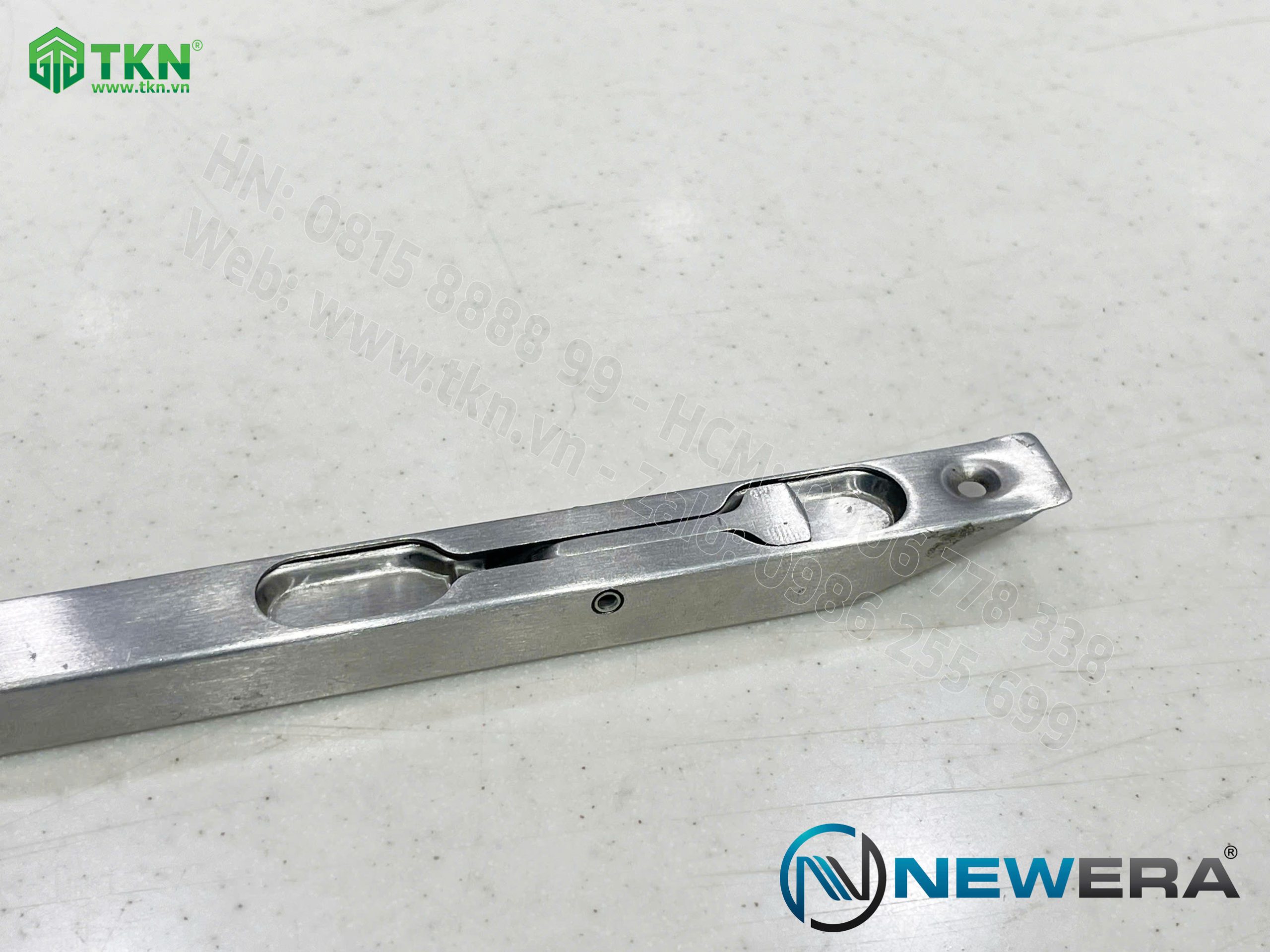 Chốt âm cửa NewEra inox 304 dài 200mm NE004DQ200 4