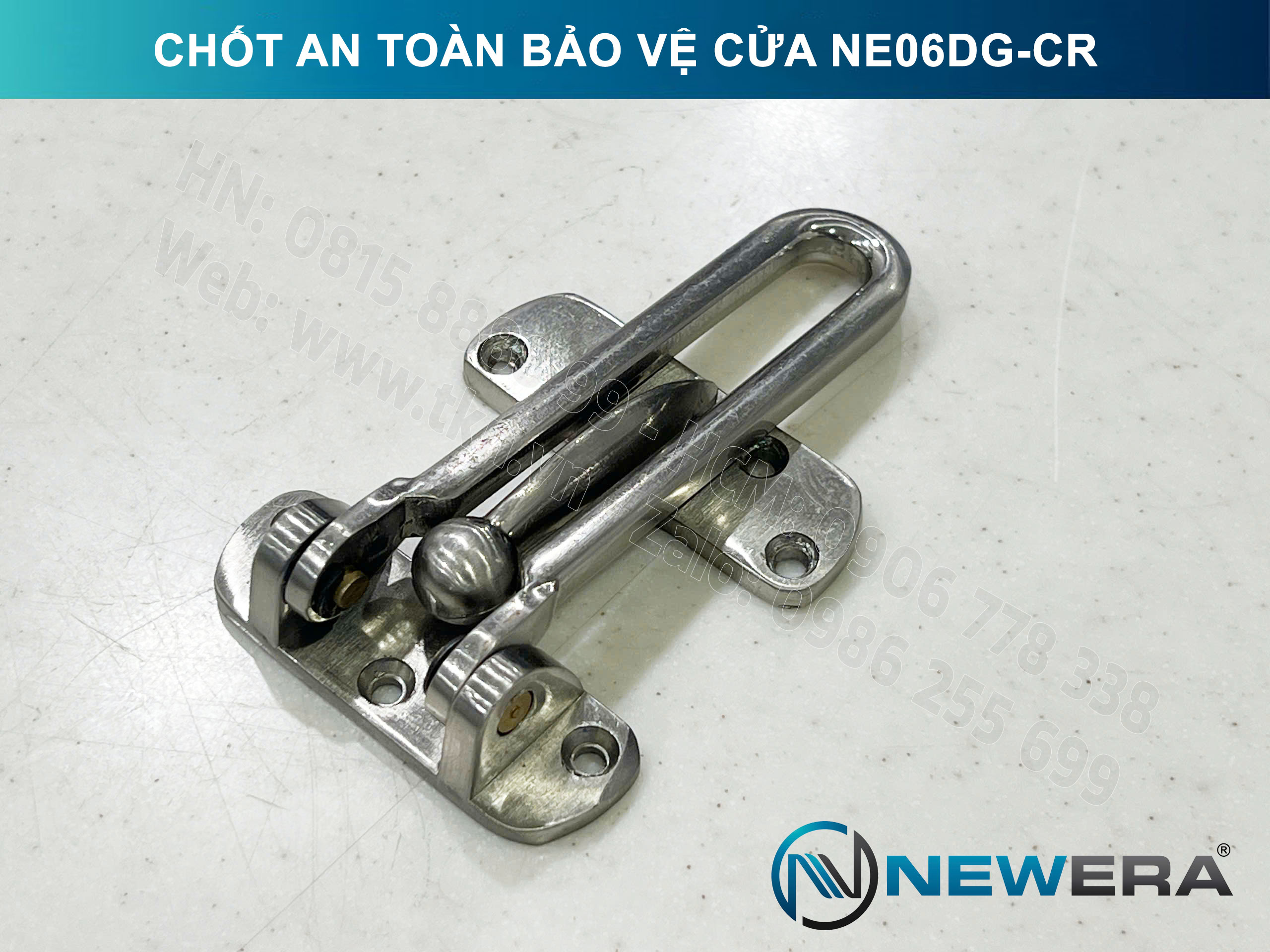 Chốt an toàn dạng gài NewEra NE06DG-CR mạ Chrome 11